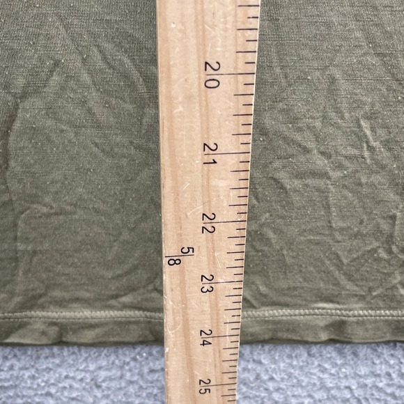 Fjallraven T-Shirt Men Medium Green Outdoor Minimalist Gorpcore Travel Cabin 90s - Picture 6 of 9